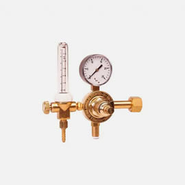 Regulador de Presión de CO2 con Caudalímetro