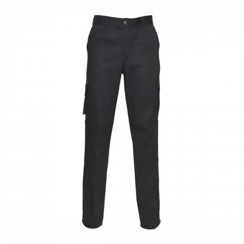 PANTALÓN CARGO REFORZADO NEGRO