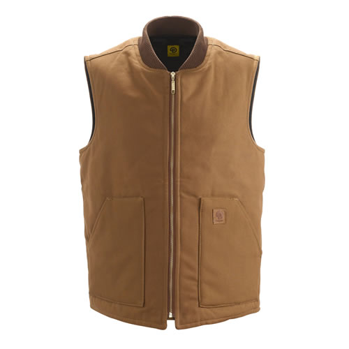 CHALECO CANVAS MOSTAZA