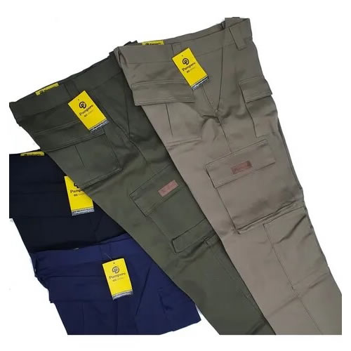 PANTALONES CARGO DE TRABAJO CON BOLSILLOS