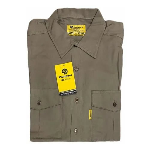 CAMISA DE TRABAJO COLOR BEIGE